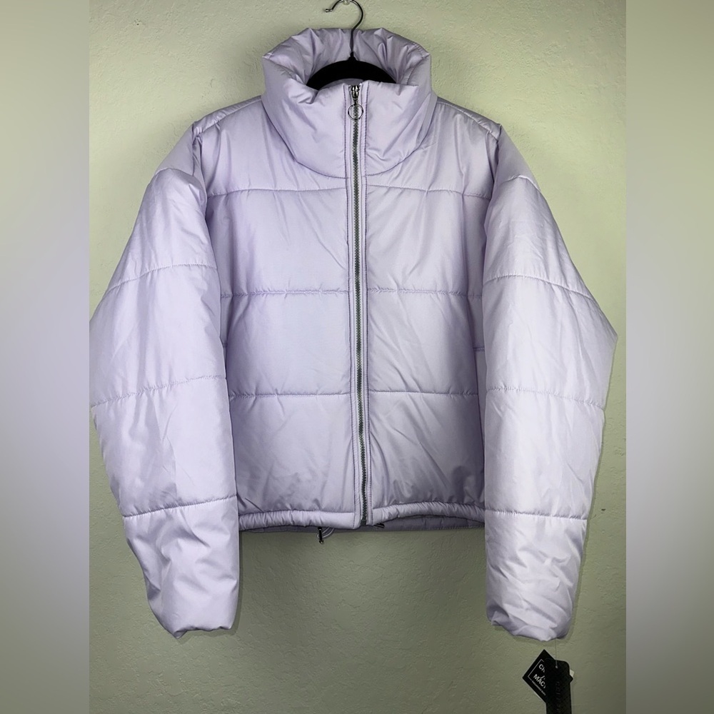CELEBRITY PINK women’s XL purple lavender puffer jacket NWT Macy’s exclu… - Picture 12 of 13